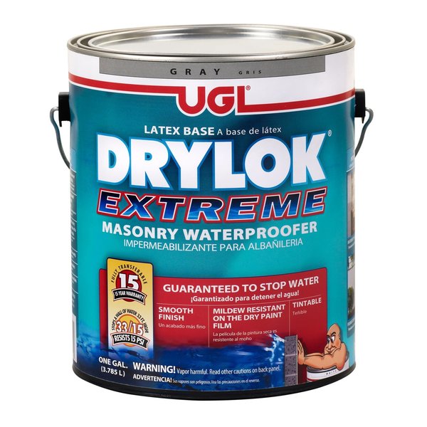 Drylok Matte Gray Tintable Latex Waterproof Sealer 1 gal 21913